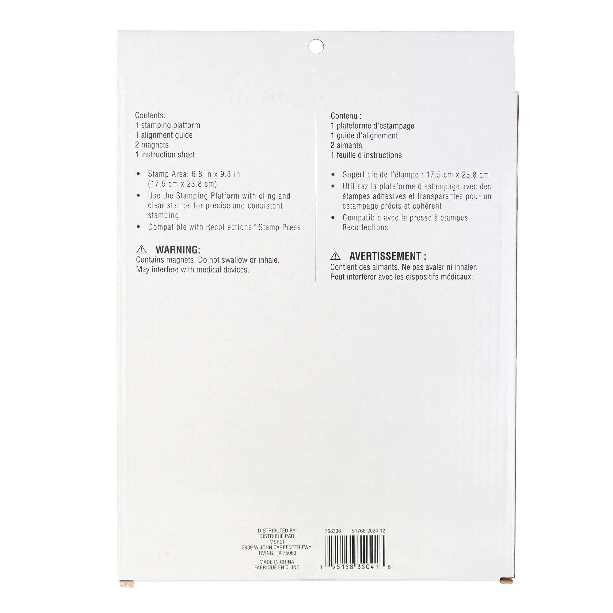 Stamping Platform Set by Recollections™